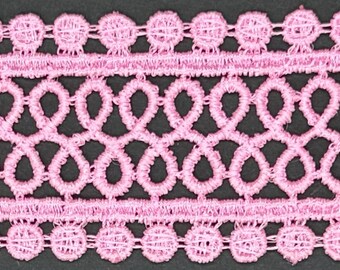 Taśma dekoracyjna z różowej taśmy Gimp Braid 1&1/4" 11 jardów