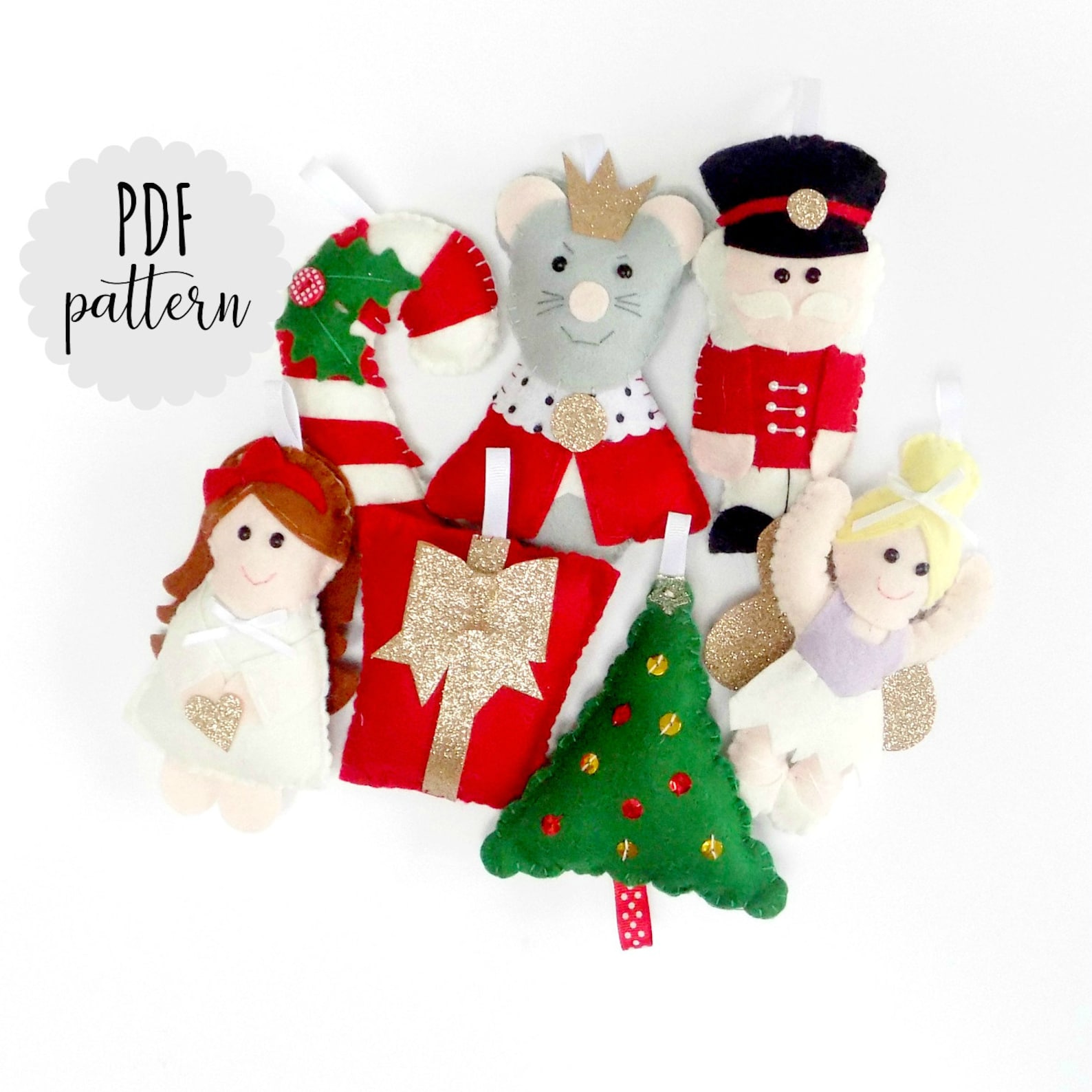 PDF Pattern for Nutcracker Garland. Instant Download. Etsy