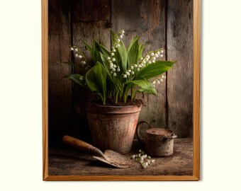 Moody Botanical Wall Art