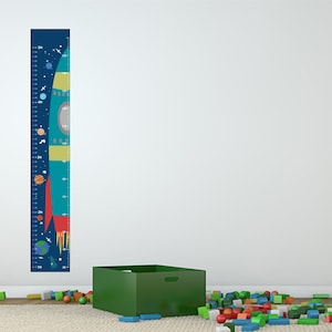 Wachstums-Chart Wanddruck, Vinyl Wand Kinder Dekoration, Kinder Wachstums-Chart Poster, Abnehmbares Vinyl