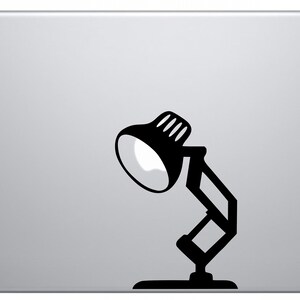 Lamp MacBook Decal, MacBook Sticker for MacBook 11 13 15 17 Size, Laptop Vinyl Decal, Laptop Vinyl Stickers, Decal Vinyl Stickers image 1