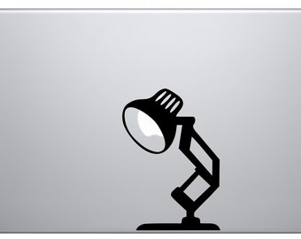 Lamp Macbook Decal, Macbook Sticker for MacBook 11" 13" 15" 17" Size, Laptop Vinyl Decal, Laptop Vinyl Stickers, Decal Vinyl Stickers