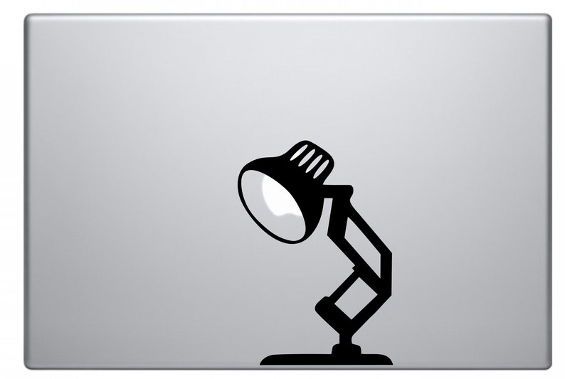 Lamp MacBook Decal, MacBook Sticker for MacBook 11 13 15 17 Size, Laptop Vinyl Decal, Laptop Vinyl Stickers, Decal Vinyl Stickers image 1
