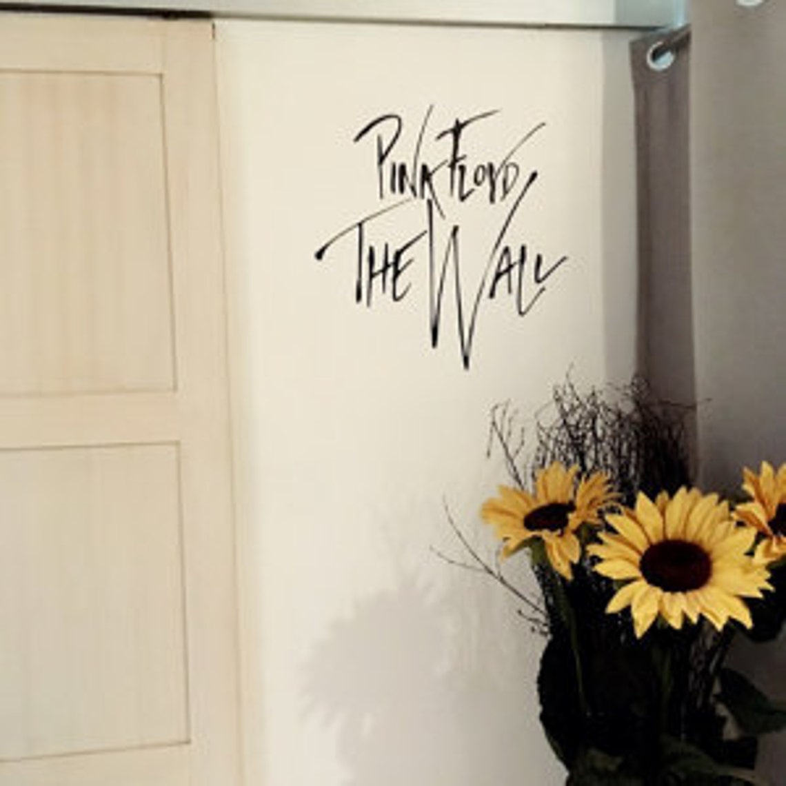 Pink Floyd the Wall Wall Decal Pink Floyd Stickers Etsy