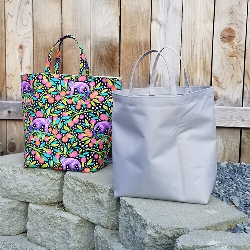 PDF Sewing Pattern Grocery Bag downloadable Etsy