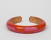 Bracelet PONYO Orange & Fuchsia