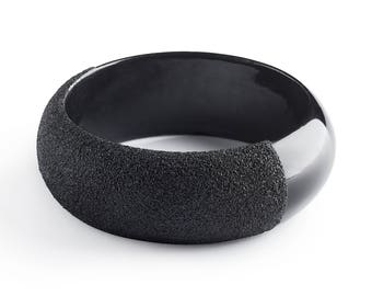 Bracelet GLITTER Black  • flakes • strass • powder • chic • shinny • wedding