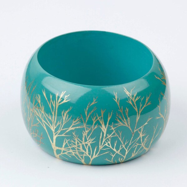Bracciale HATSUGA foglio • • esotici tropicali • Notizie • Natale • minimalista chic •