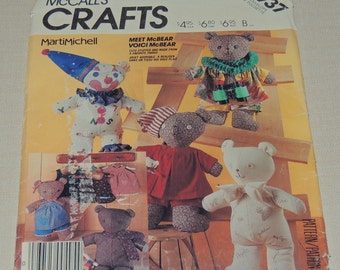 mccalls teddy bear pattern
