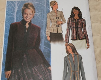 Uncut 12-14-16 Butterick 4028 Easy Misses Jacket Pattern