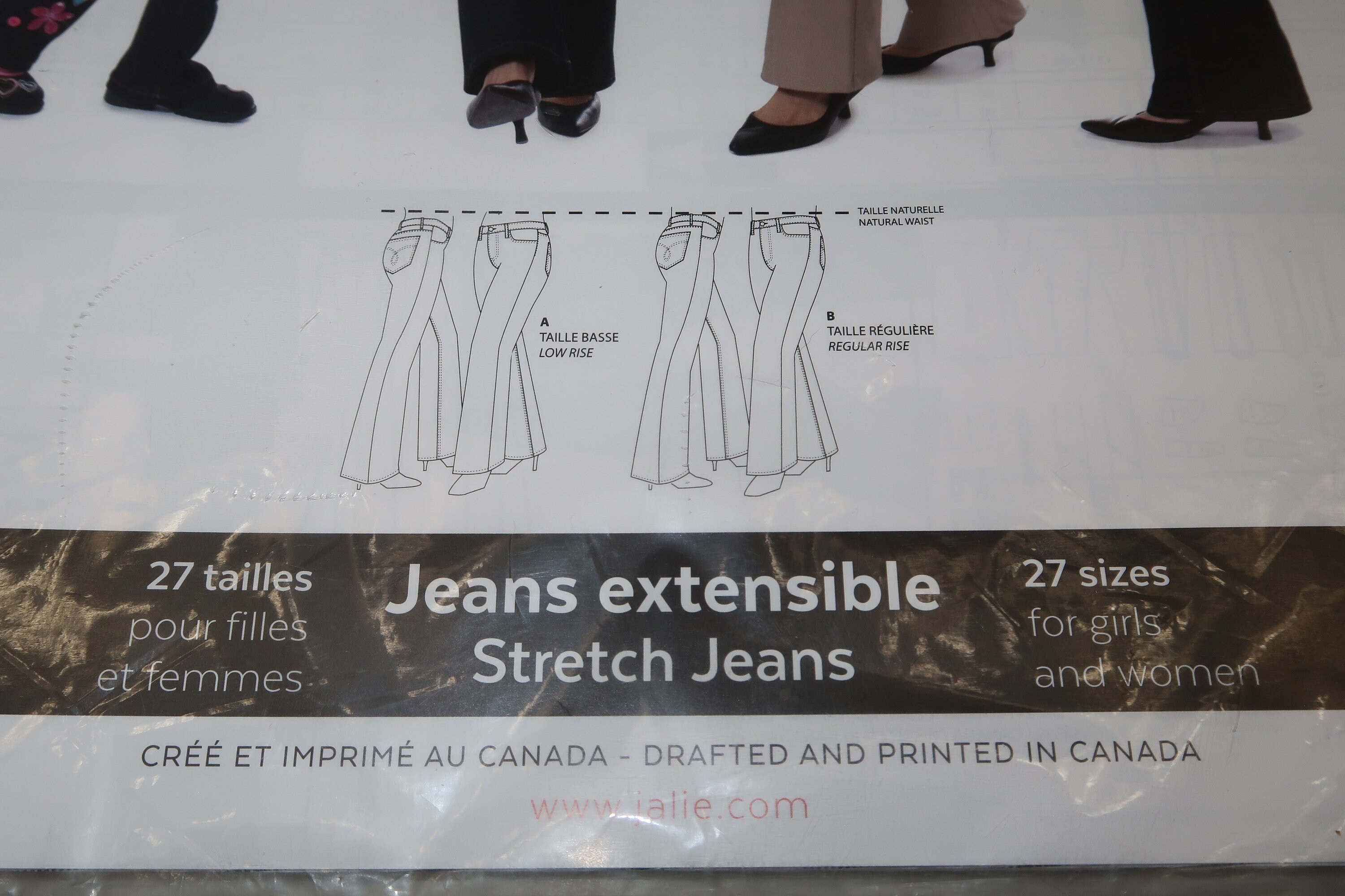 Uncut Stretch Jeans 27 Sizes for Girls and Women Never Opened