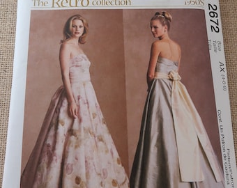 Uncut 4-6-8 the Retro Collection, 1950s, Mccalls 2672 Misses