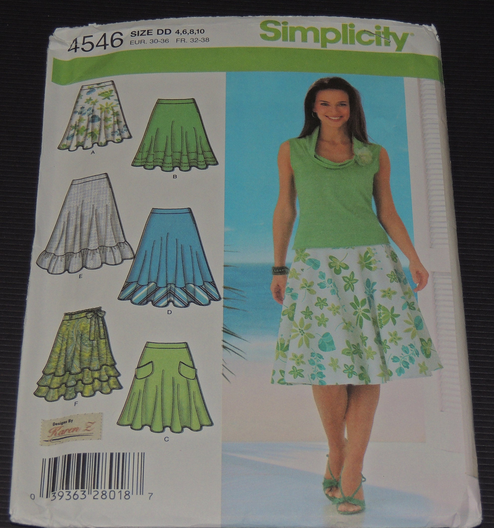 本物 Simplicity 4546 - Etsy 裁縫材料