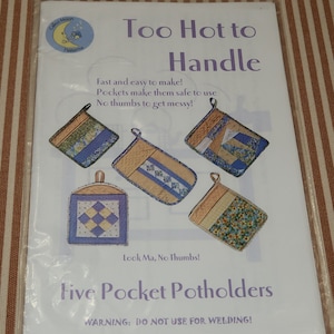Uncut &quot;Too Hot to Handle&quot; Potholder Pattern