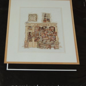 Permin of Copenhagen Danish Art Needlework Cross Stitch Pattern &quot;Antique Collection&quot;
