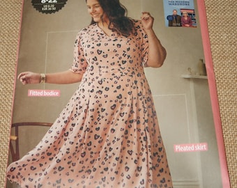 Pleated Dress Simply Sewing Pattern Sizes 8 to 22 Ladies Dress - Etsy