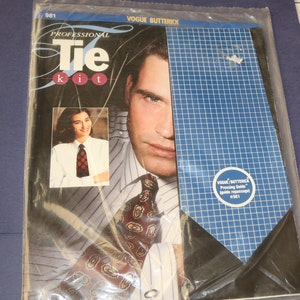 Uncut Vogue/Butterick Professional TIE Kit, Unopened Package