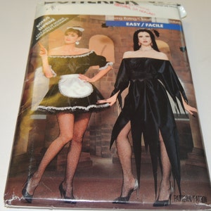 Uncut 6-18 Halloween Costume Pattern Butterick 5800