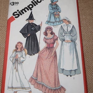 Uncut Misses 18-20 Simplicity 5741 Costume Pattern
