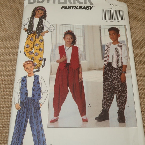 Uncut Fast and Easy 7-8-10 "HAMMER" Pants Pattern