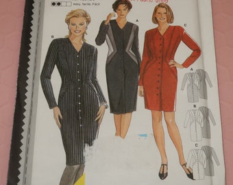 Uncut 8-18 Burda 3055 Dress Pattern