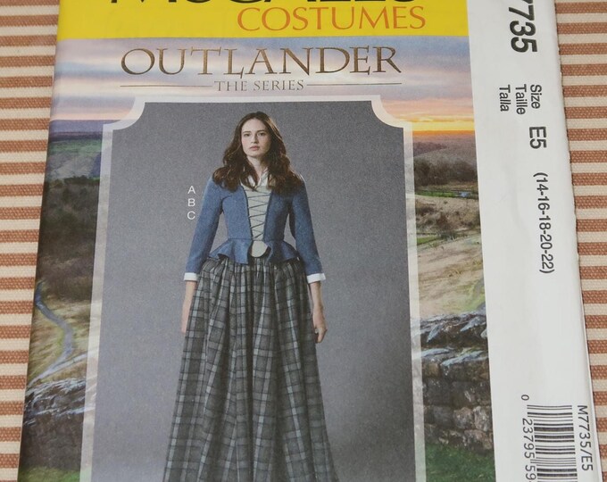 Uncut 14-22 Outlander the Series Mccalls 7735 Costume Pattern - Etsy