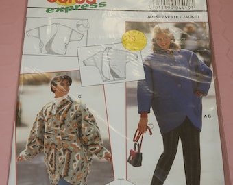 Uncut 10-20 Burda 4419 Jacket Pattern