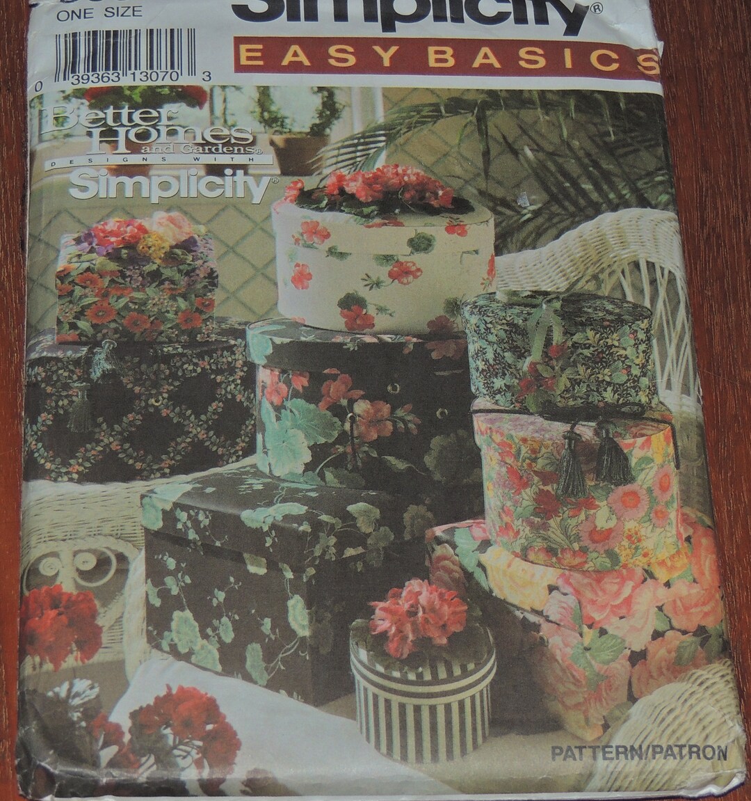 Uncut Boxes and More Pattern, Simplicity 8031 - Etsy