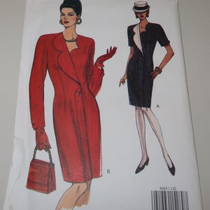 Uncut 12-14-16 Very Easy Very Vogue 8563 Misses Dress Pattern