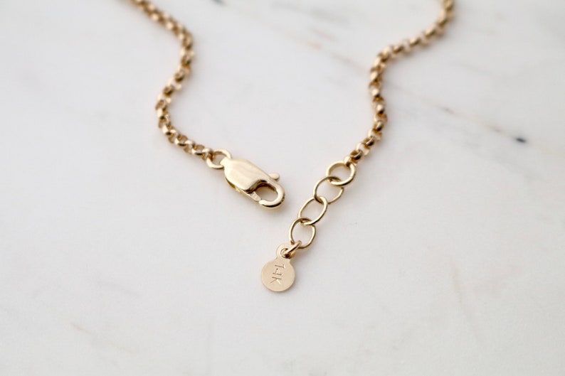 ADD ON 14K Solid Gold Extender Bracelet Extender or Etsy