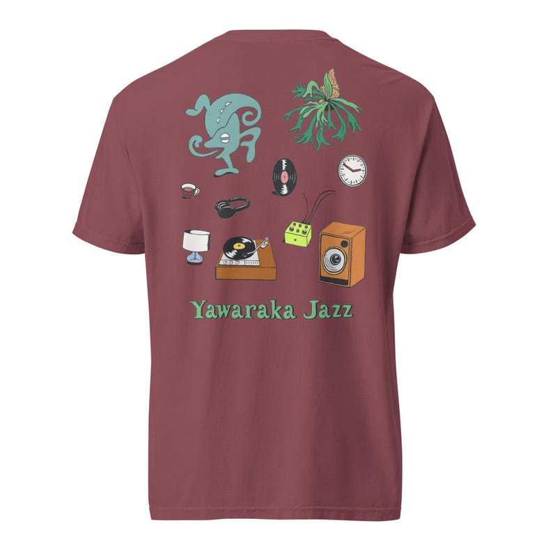 Unisex garment-dyed heavyweight t-shirt