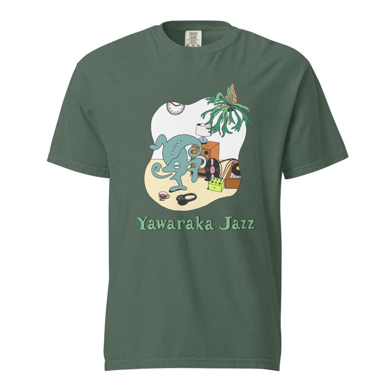 Unisex garment-dyed heavyweight t-shirt