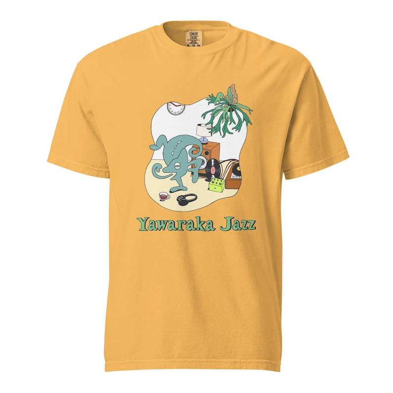 Unisex garment-dyed heavyweight t-shirt