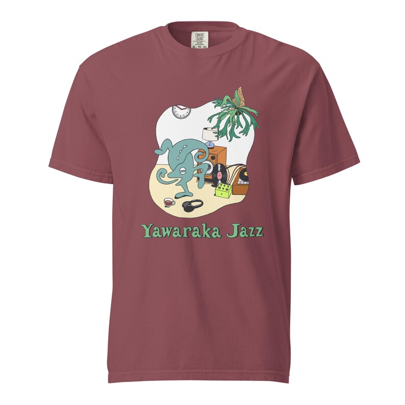 Unisex garment-dyed heavyweight t-shirt