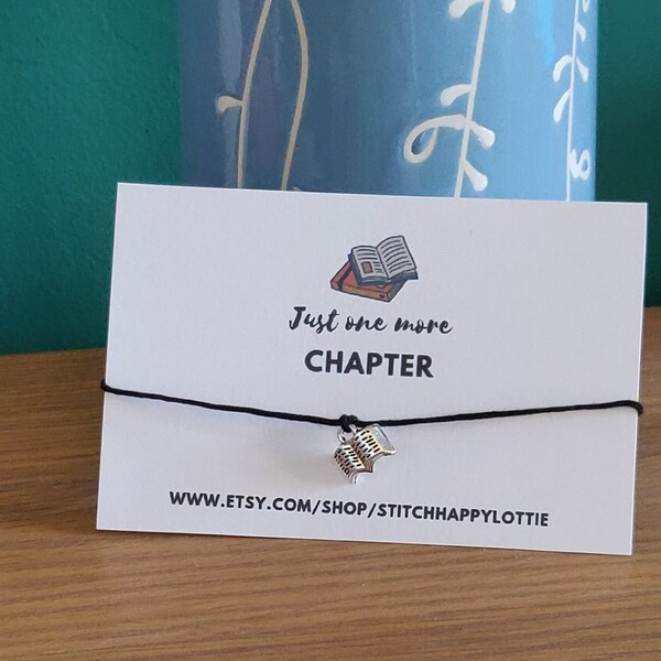 Book Charm Bracelet Etsy