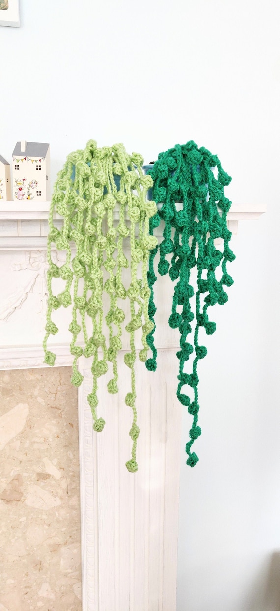 Set of Two Fake Trailing Plants Artificial Trailing Plant Etsy