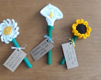 FIORE ARTIFICIALE ALL'UNCINETTO fiore artificiale all'uncinetto fiore simulato EUR 48,21