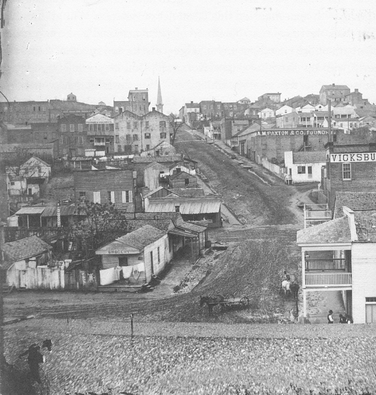 VICKSBURG MS in 1876 Vintage Photo Print Ready to Frame Etsy