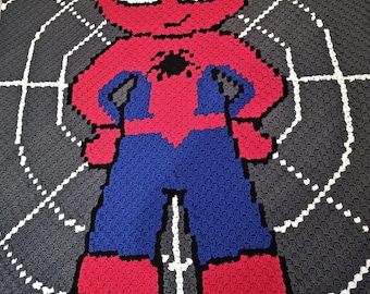 Spiderman Afghan