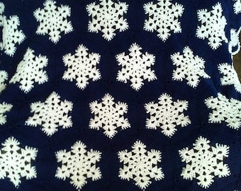 Snowflake Afghan