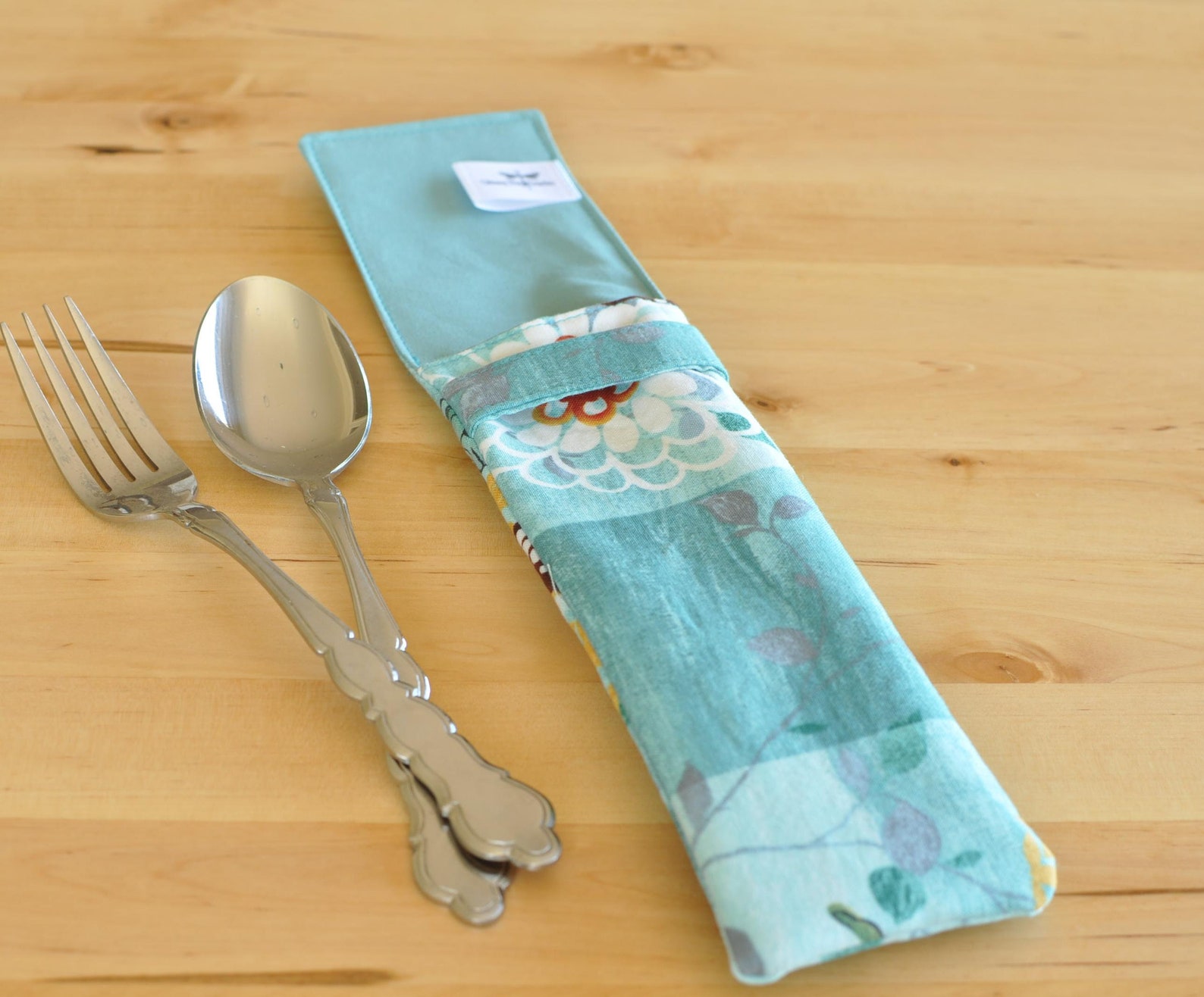 Utensil Pouch Fun Cutlery Carrier Handmade Silverware Case Etsy