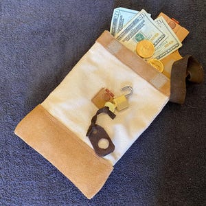 Upscale Gift Money Bag / Loose Gold Coin Storage
