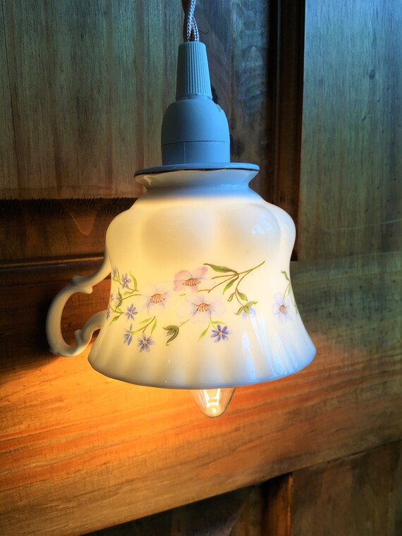 Vintage Teacup Pendant Light Richmond Tea Cup