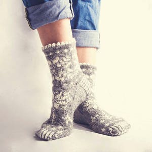 Molly&#39;s Nordic Socks. Pattern only