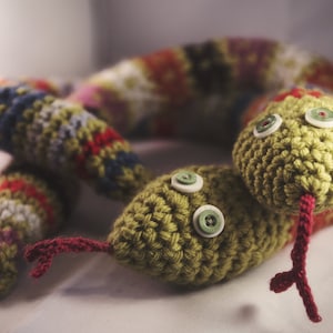 Ssssidney Snake Pattern and Tutorial