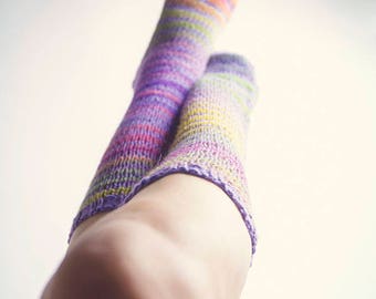 Luscious Long Socks. Pattern only