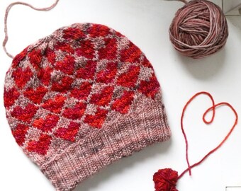 Love Me, Love My Hat.  Knitting pattern only.