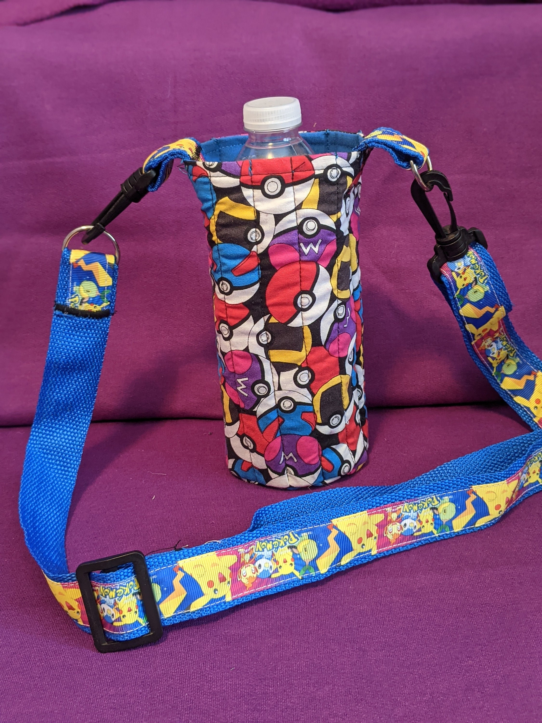 Funda Botella Termica BOLSA DE AGUA LITROS TRAIL RUNNING AZUL