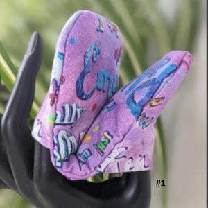 Mini Magnetic Oven Mitt | Lined Heat Mitt for Microwave | Handmade Kitchen Accessory