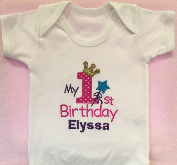 its my 1st birthday t shirt
